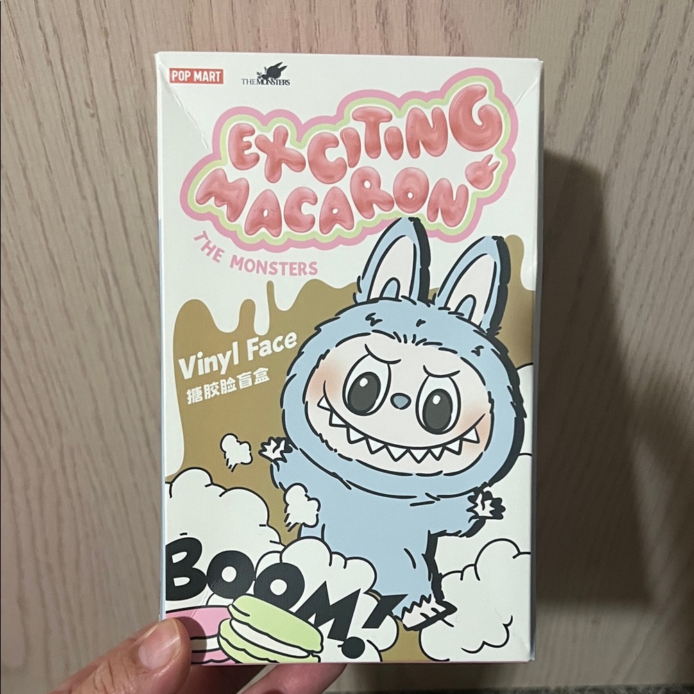 Exciting Macaron Vinyl Face Doll - Light Blue SESAME BEAN ONLY